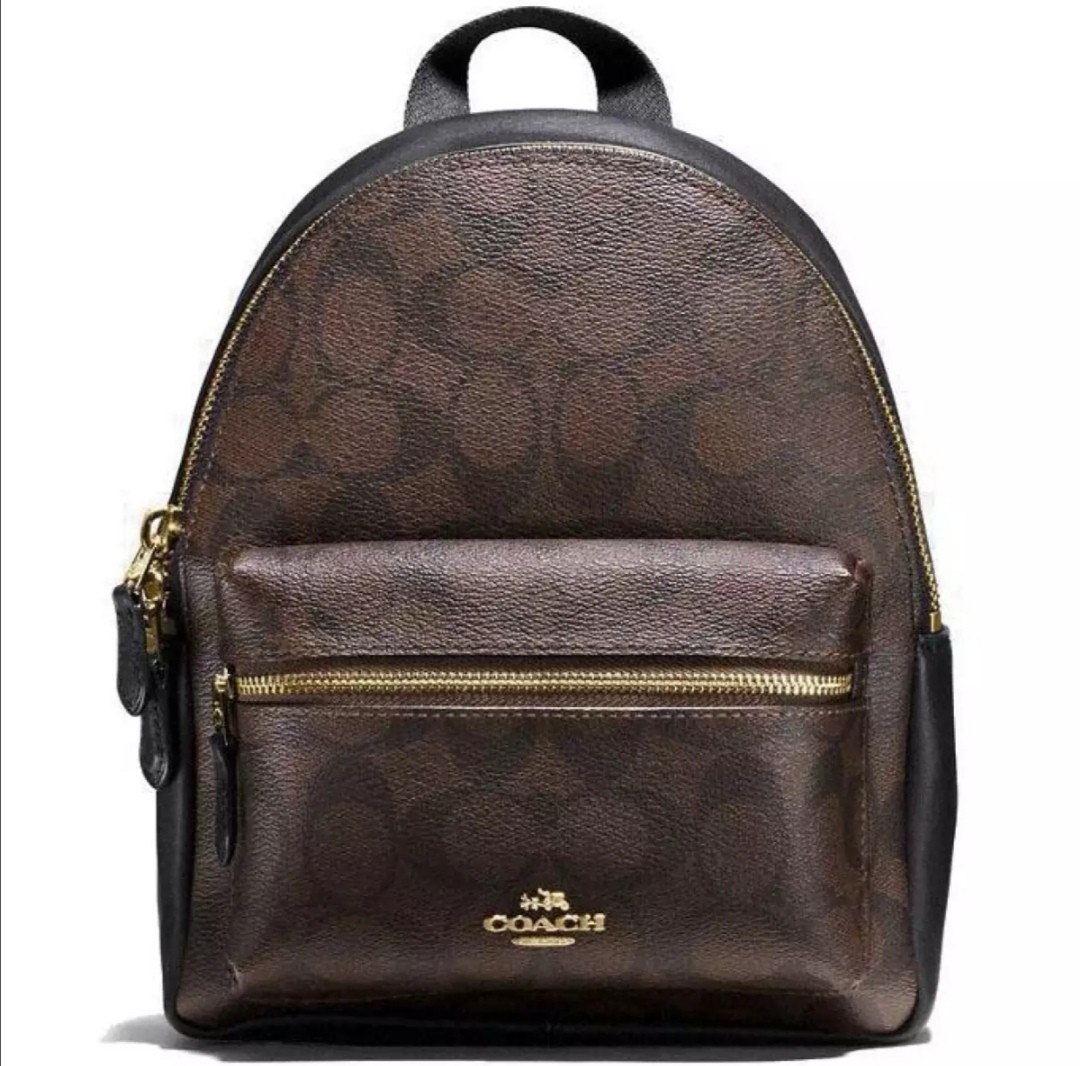 Coach signature backpack, Women's Fashion, Bags & Wallets, Backpacks on ...