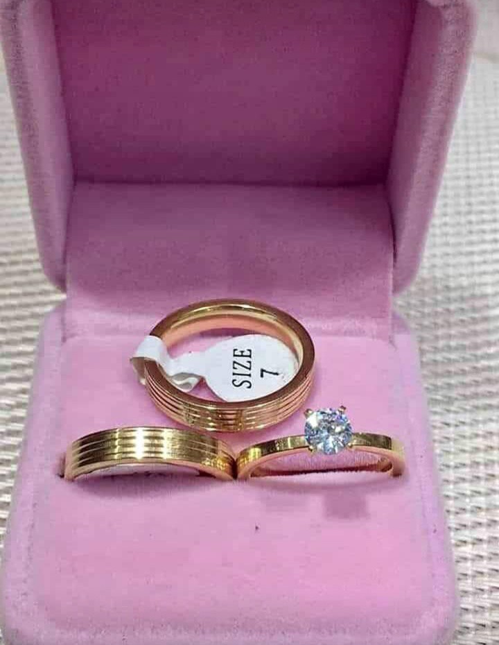 Couple Ring Set PREORDER, Women's Fashion, Jewelry & Organizers, Rings