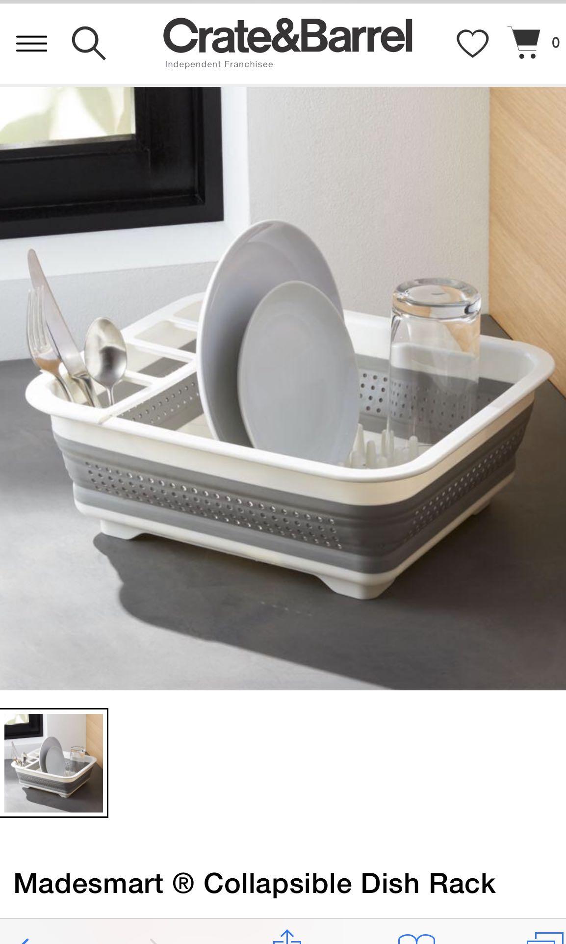 Madesmart dish rack clearance