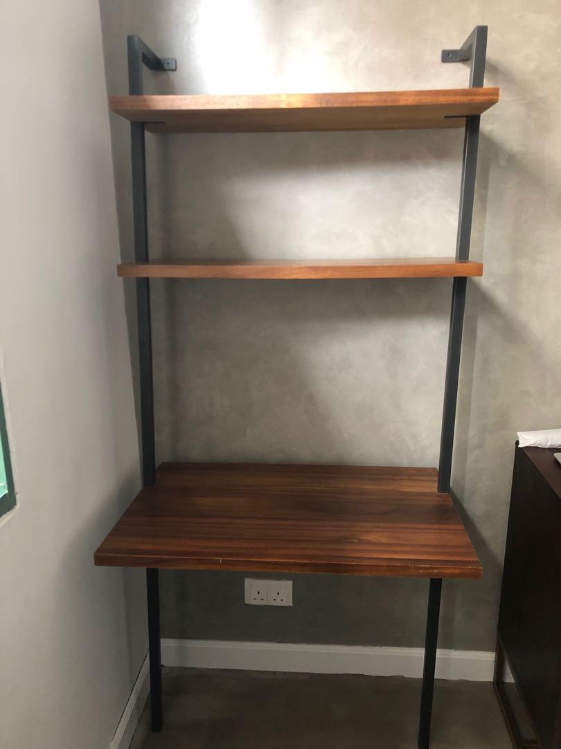 Crate and barrel sales wall mounted desk