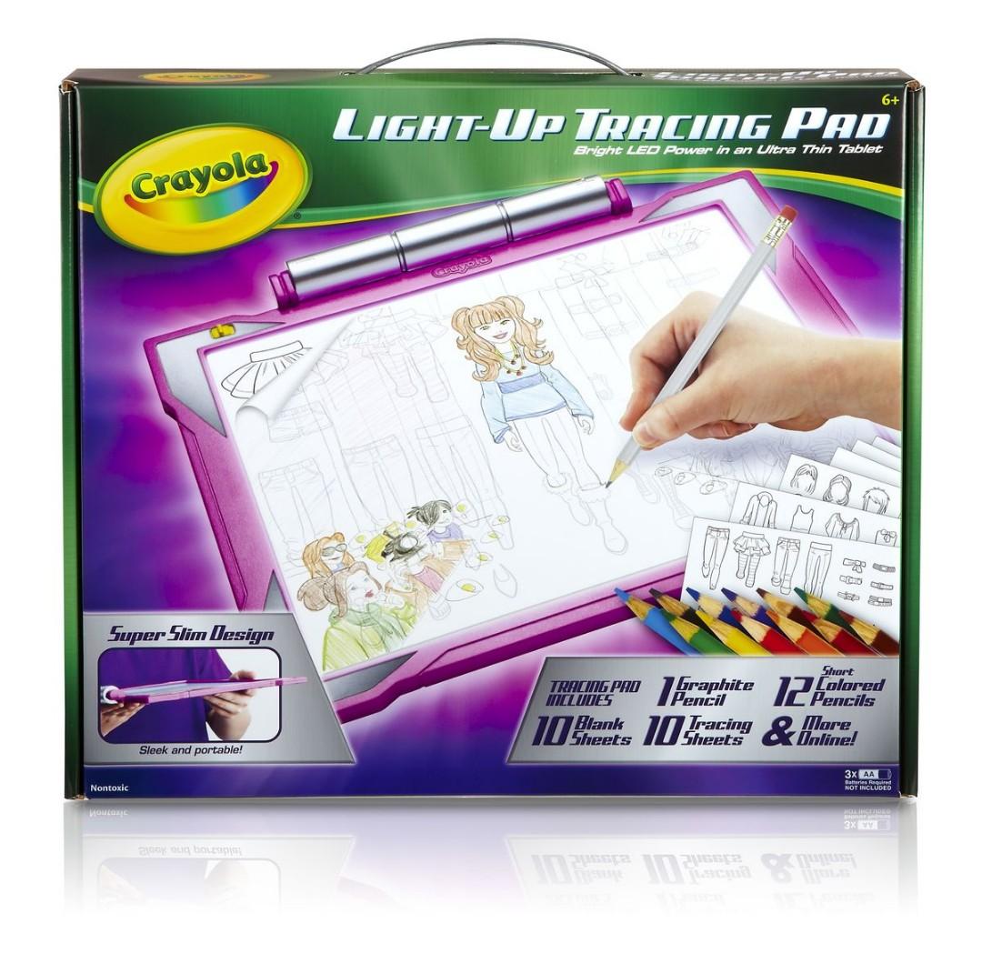crayola light up tracing pad the entertainer