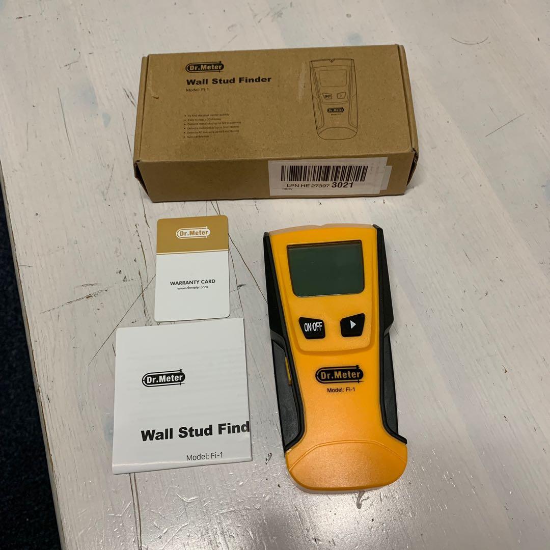 Dr.Meter Stud Finder Backlight Stud Metal AC Wire Scanner Wall Stud
