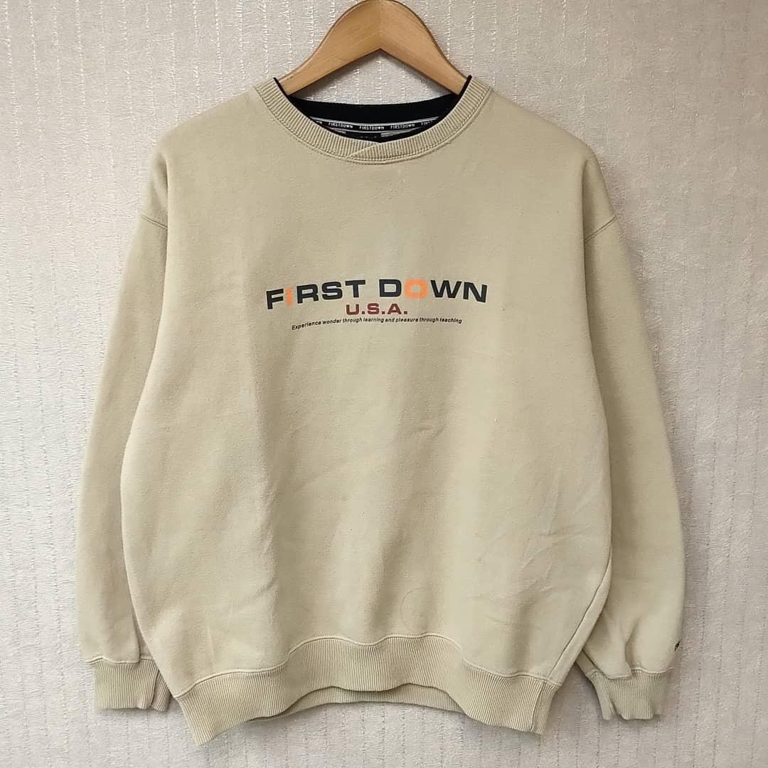First clearance down sweatshirt