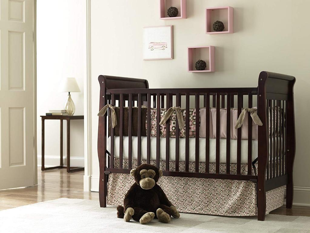 Baby cot Graco Sarah Classic Crib with Sealy Baby Firm Rest Crib