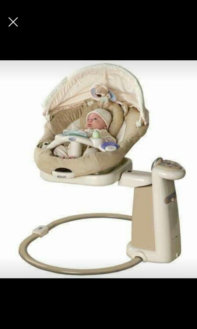 Graco sweetpeace automatic swing Babies Kids Going Out Other Babies Going Out Needs on Carousell