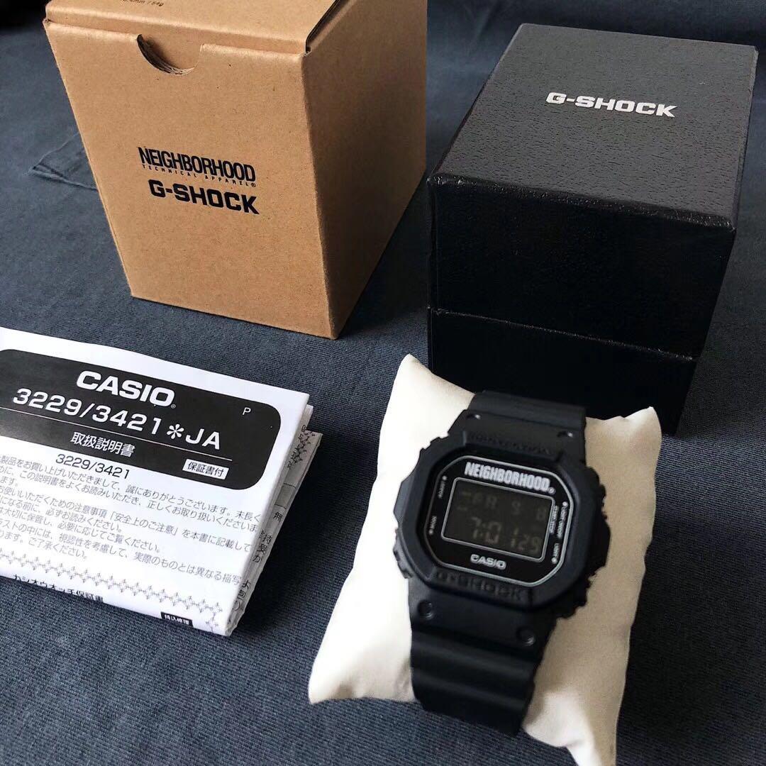 NEIGHBORHOOD × G-SHOCK CASIO 腕時計 - 腕時計、アクセサリー