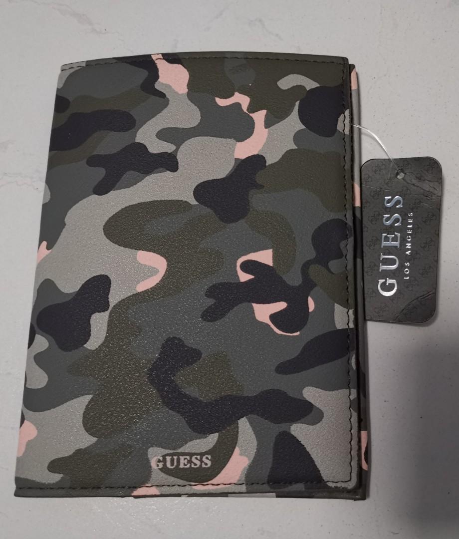 Guess Passport Holder, Luxury, Bags & Wallets on Carousell