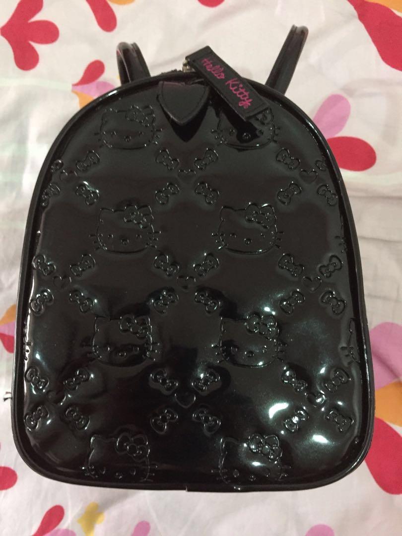 Sanrio Hello Kitty Embossed Handbag Black Or Gray by Loungefly/Sanrio