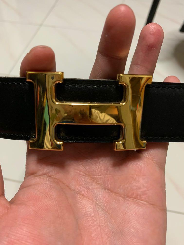 Mini Hermes belt unisex, Luxury 