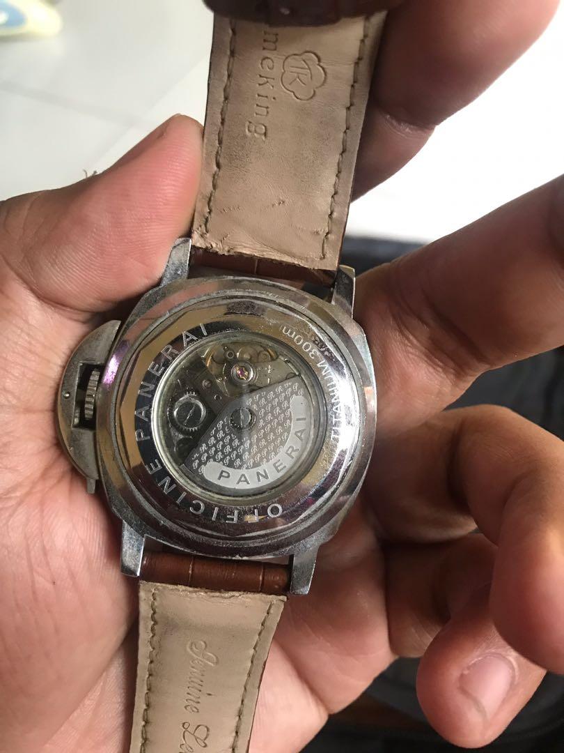 Jam tangan luminor panerai automatic on sale