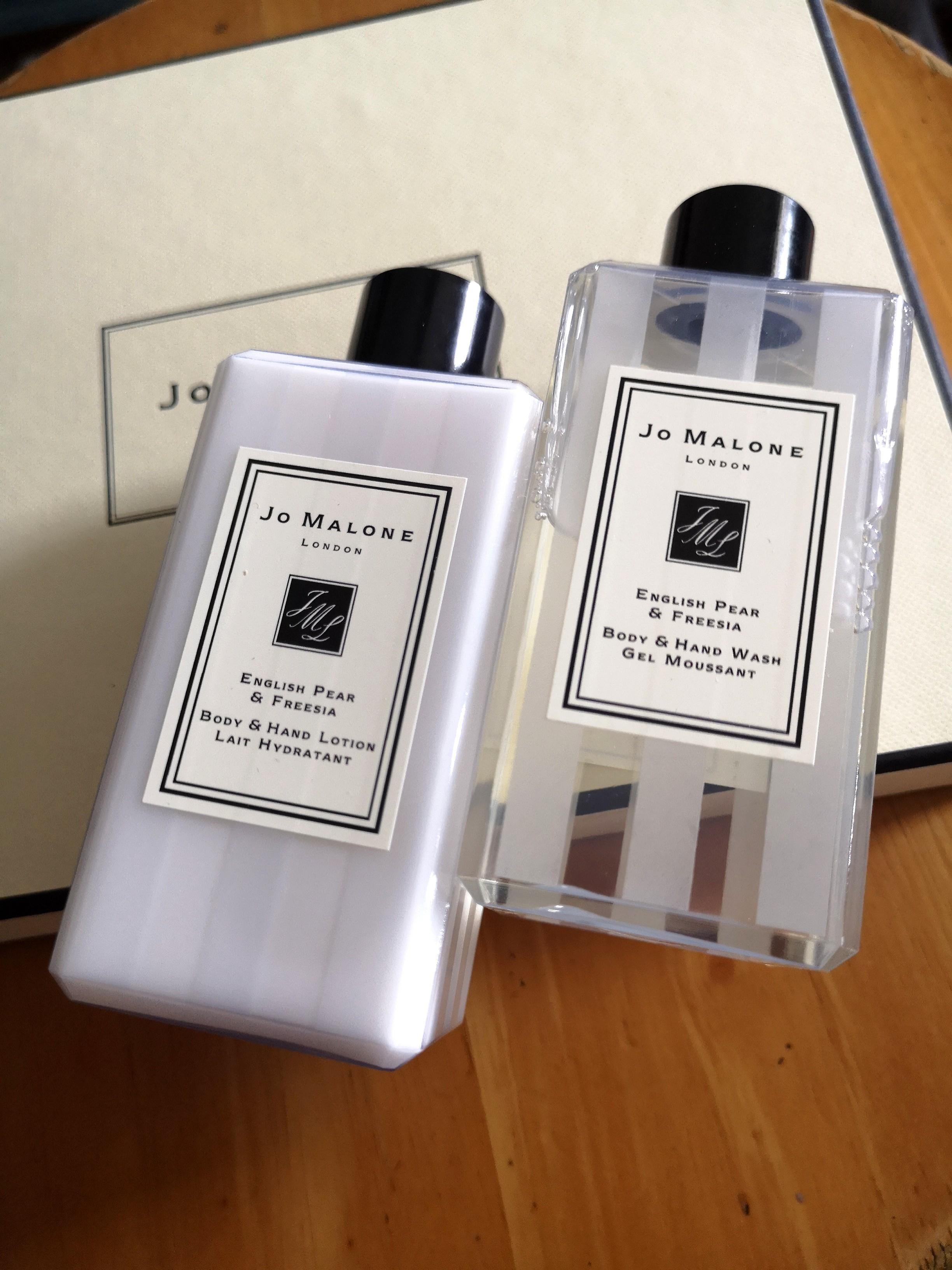 English pear & freesia body & sales hand wash
