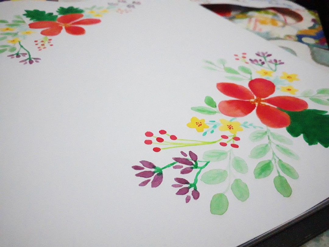 Kartu Ucapan Hiasan Watercolor Desain Kerajinan Tangan Karya Seni Di Carousell