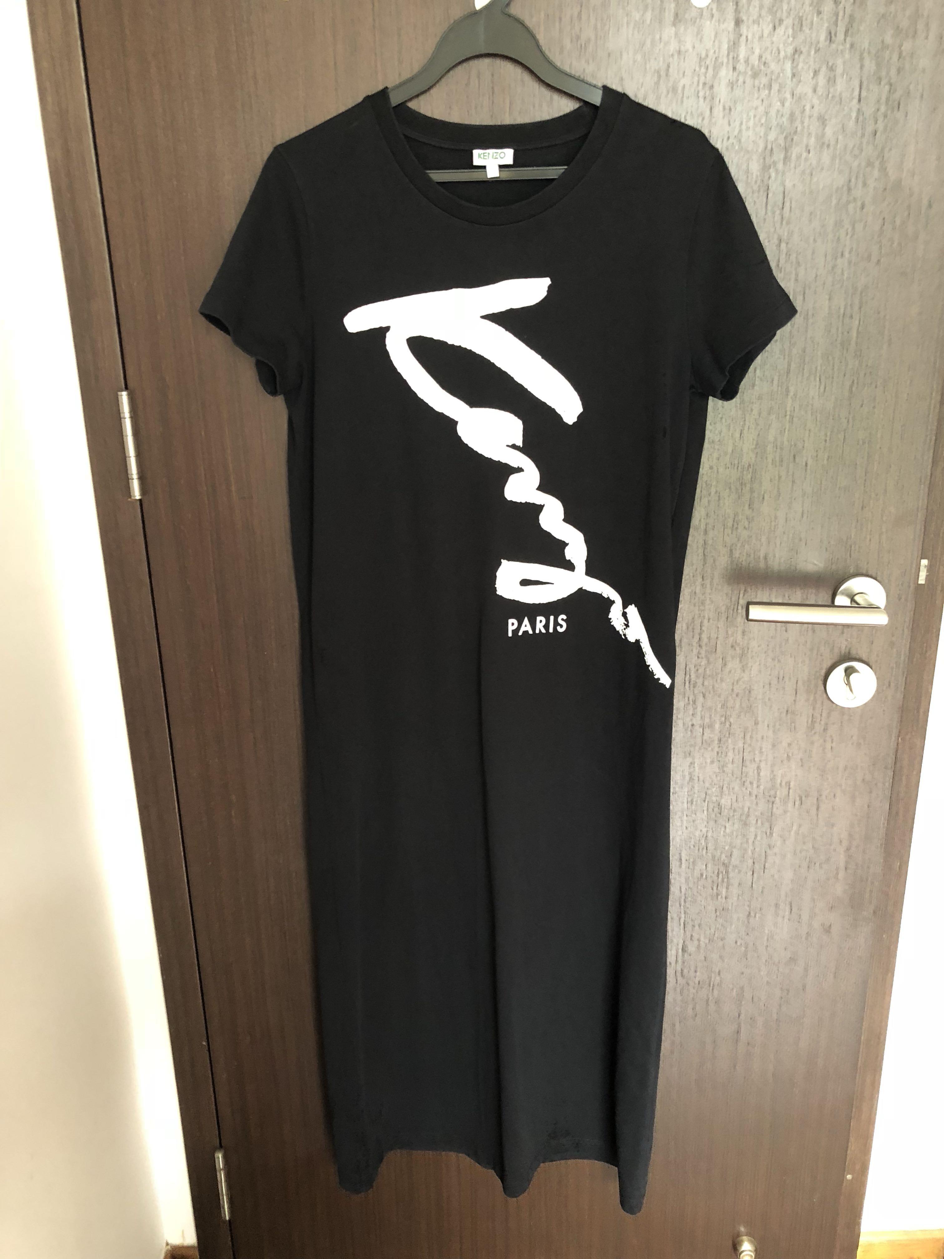 kenzo arm logo t shirt