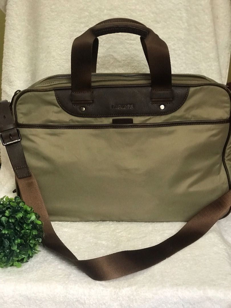 laptop and document bag