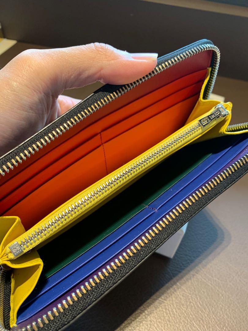 loewe rainbow wallet