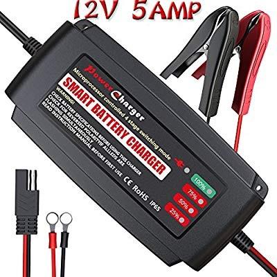 UK Plug for Motorcycle snowmobile ATV lawn mower 2A 12V Automotive Battery Charger Car Battery Charger and Maintainer