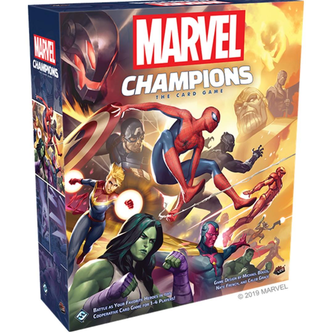 [Last] Marvel Champions The Card Game Core Set LCG FFG , Hobbies
