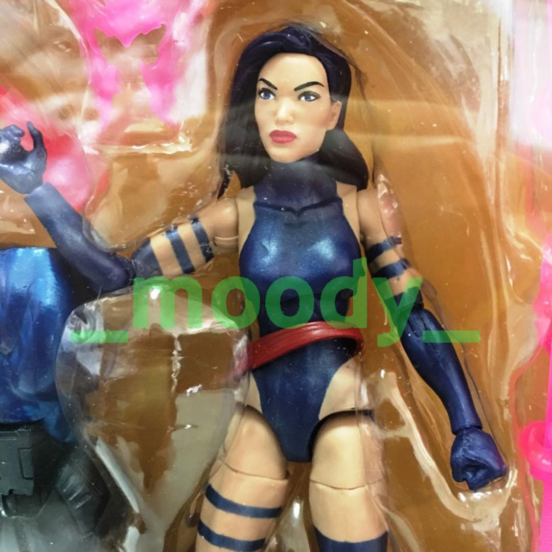 Marvel Legends X Men X Force Series Psylocke Purple Hair