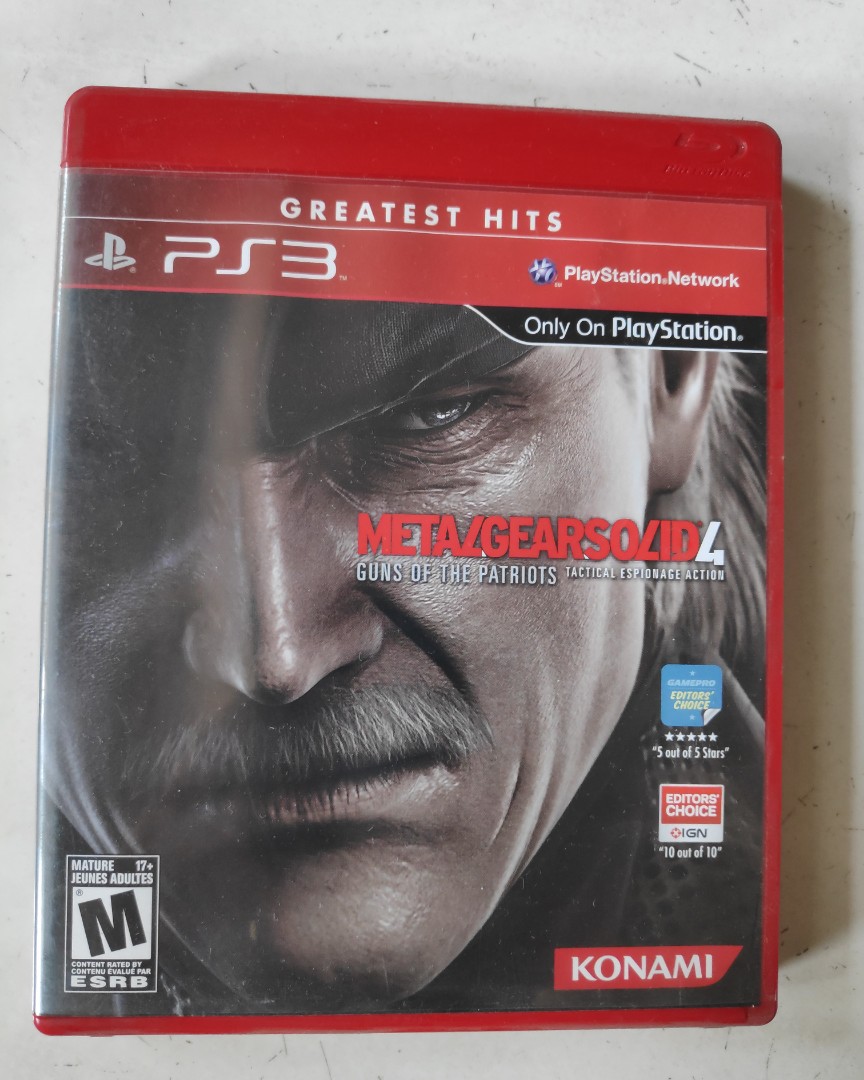game metal gear solid 4