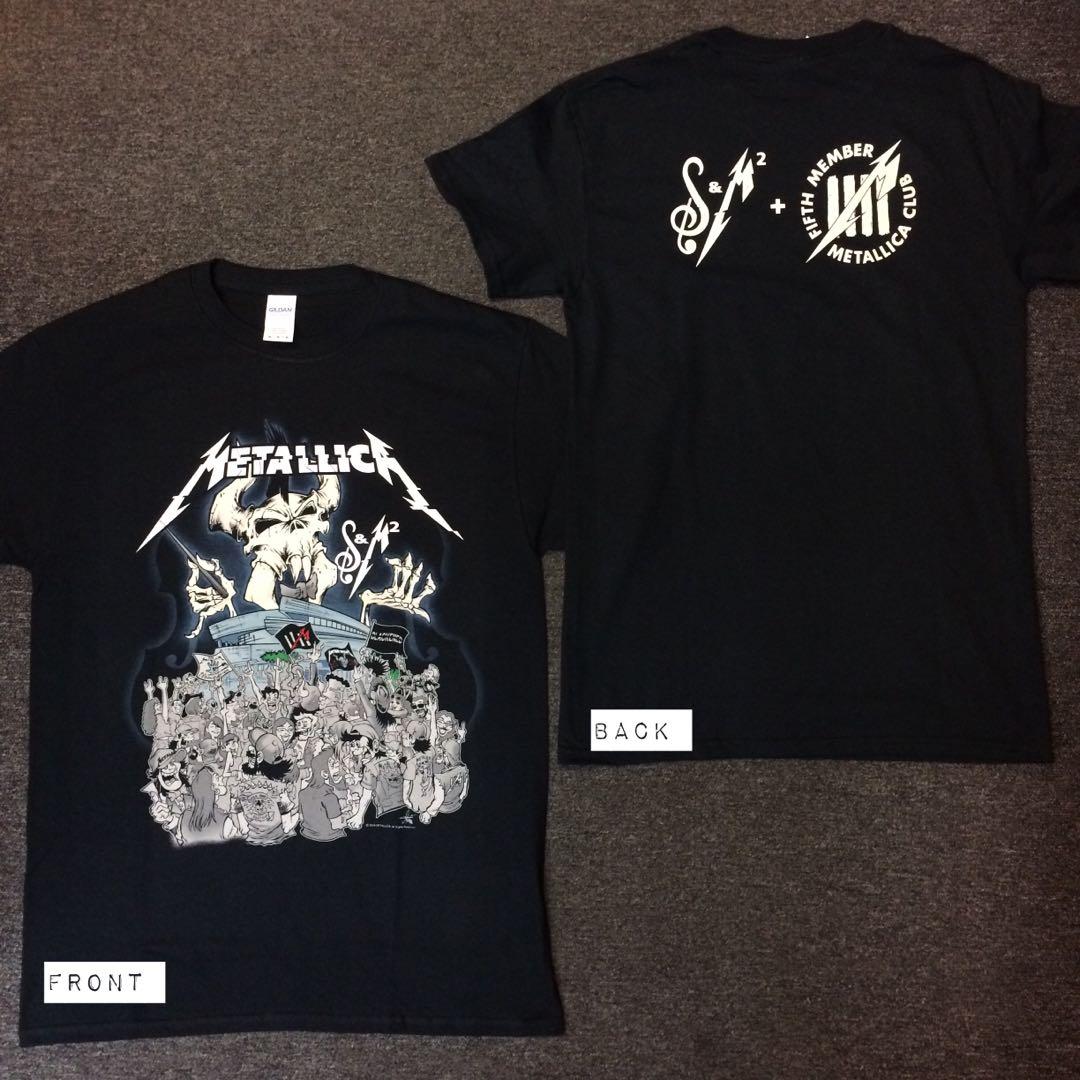 Metallica S M2 Tshirt Men S Fashion Tops Sets Tshirts Polo Shirts On Carousell
