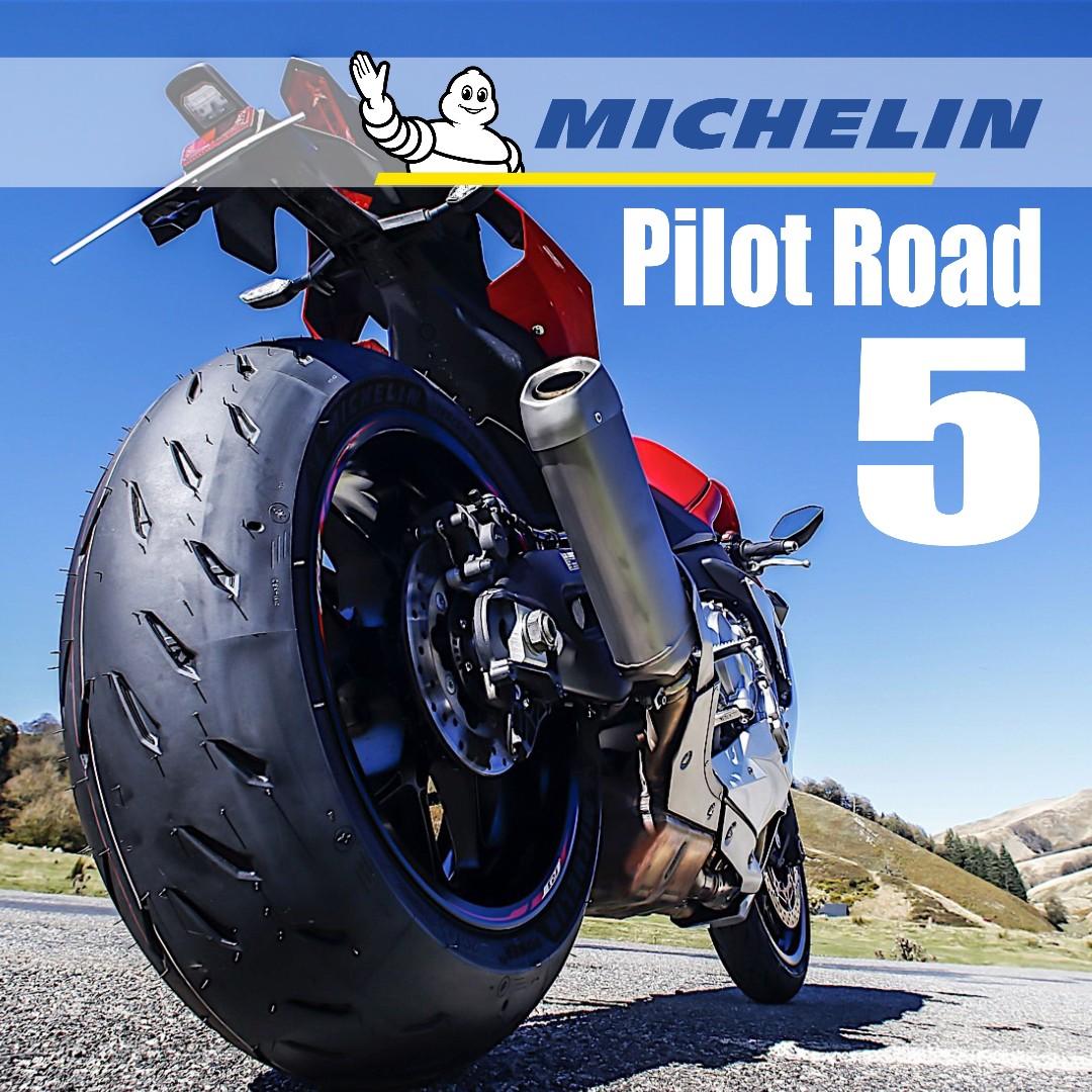 Michelin Pilot Road 5 2ct 110 80 19 And 160 60 17 1 60 17 And 160 60 17 Motorcycles Motorcycle Accessories On Carousell