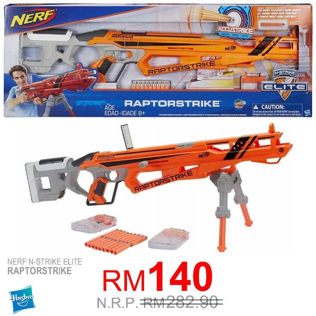 RaptorStrike (NERF N-Strike Elite Accustrike sniper dart rifle)