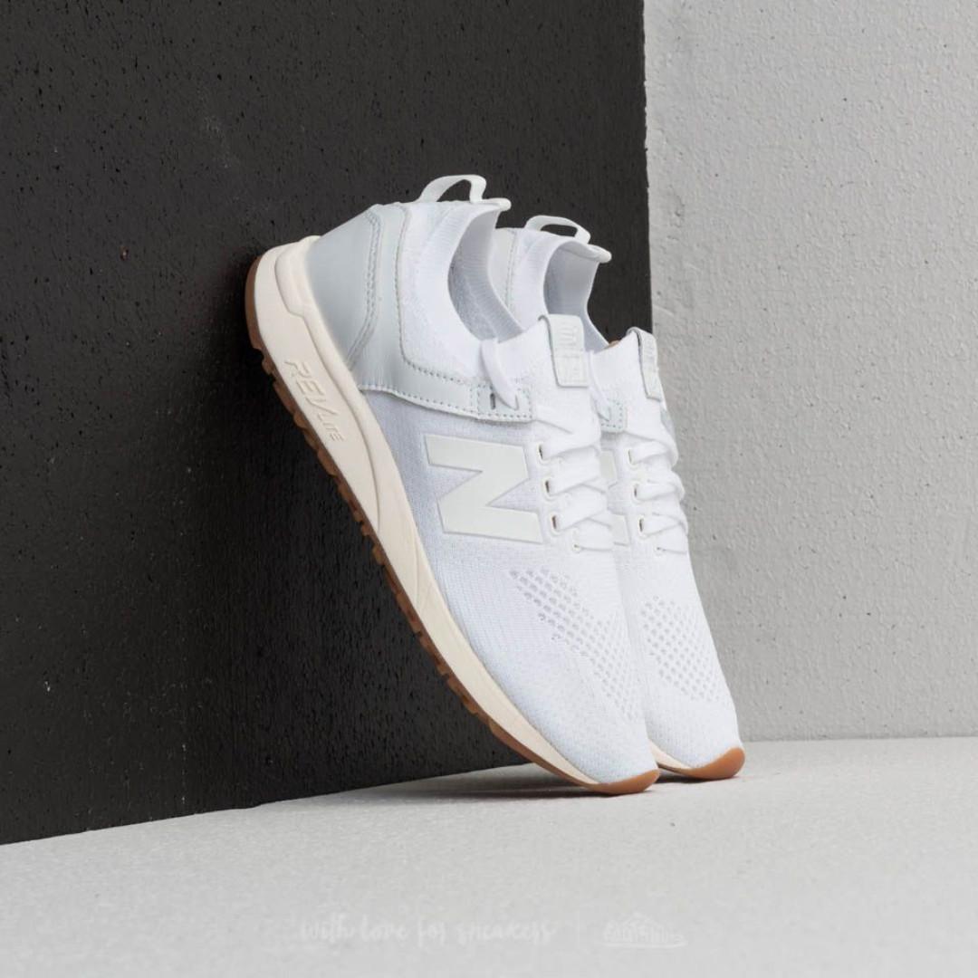 New balance white shoes gum sole new arrivals