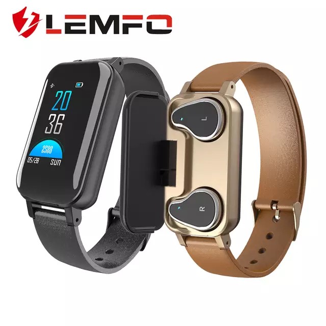 Newest ai smart discount watch with bluetooth earphone