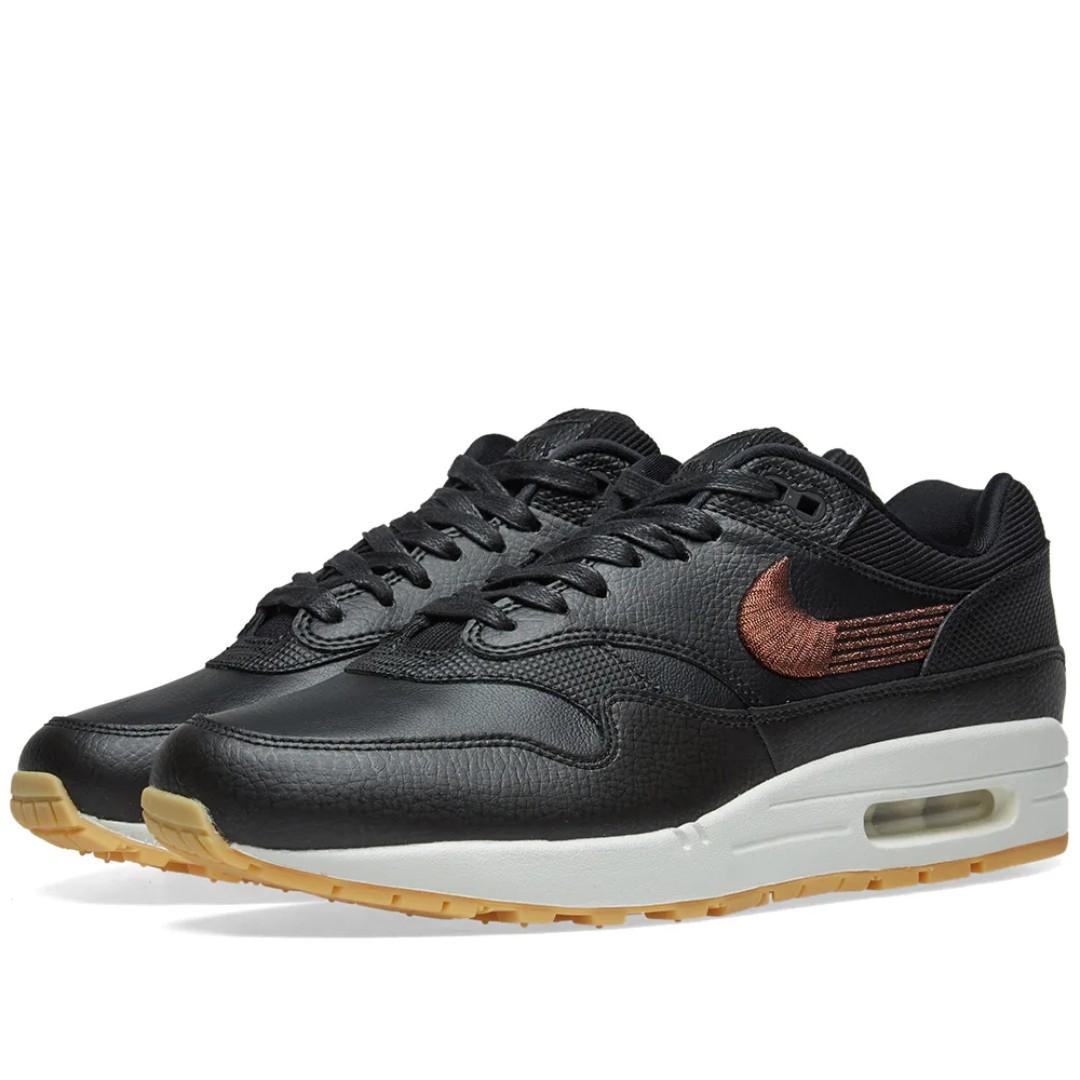 nike air max 1 premium black gum