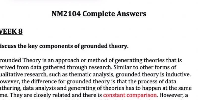 NM2104 Notes NUS (Category: Everything Else) located in Singapore. Submitted by alvin.teo.792 (Listing ID 253513033, Image 1). Description: NM2104 AY18/19 Sem 1 I scored A+ for this module. Package Includes: - Study Notes (Mid-Terms & Finals) Extra $3 to add-on Complete Answers (Midterms & Finals). I.e. $15..