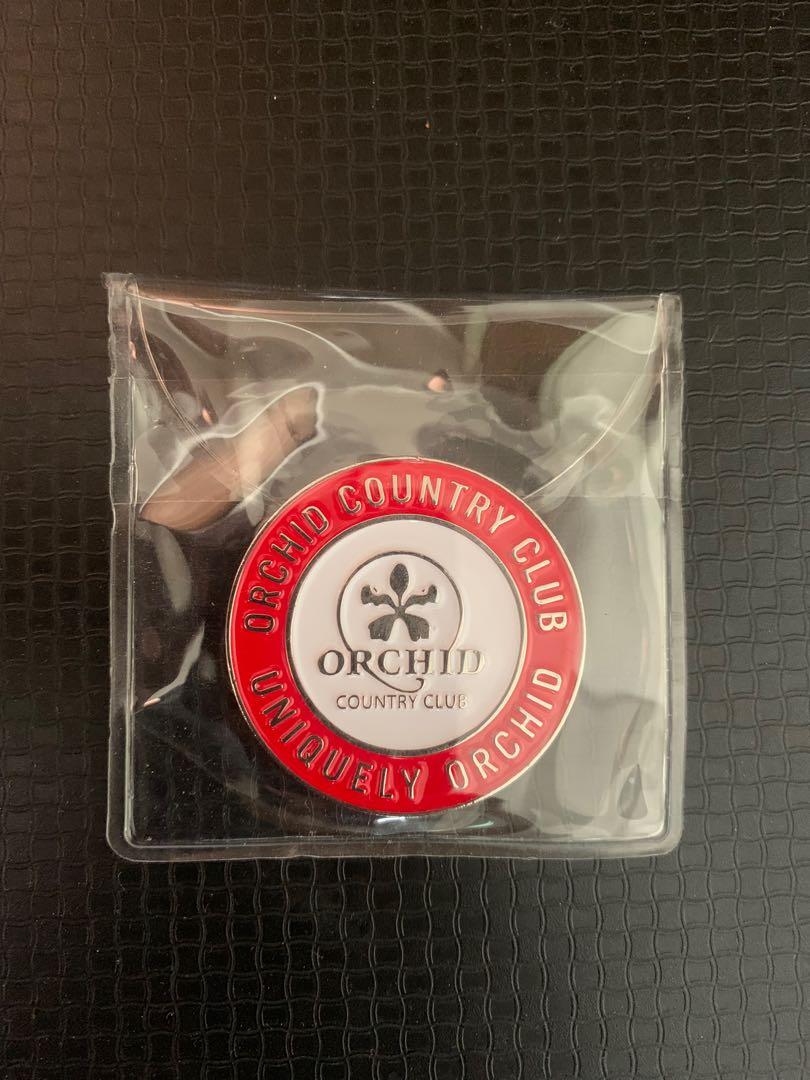 Orchid Country Club Ball Marker Hobbies Toys Stationery Craft Other Stationery Craft On Carousell