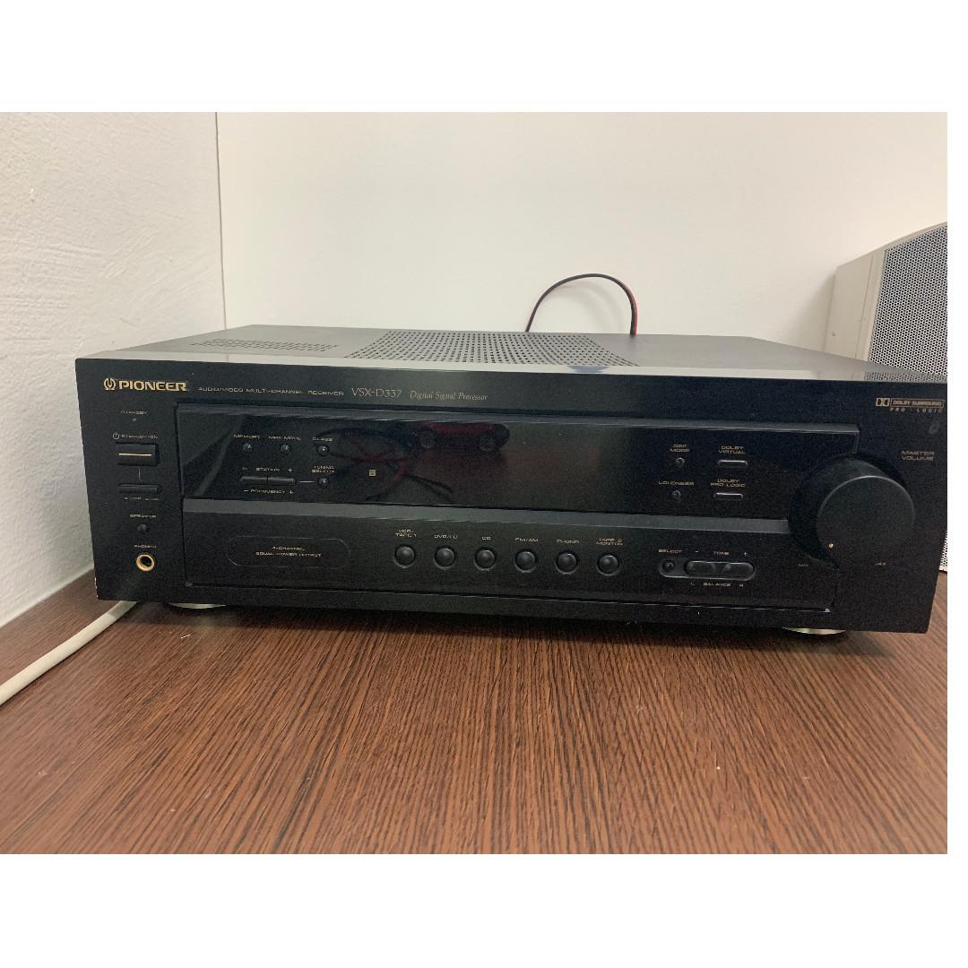 Pioneer VSXD337 Digital Signal Processor Audio amp and controller