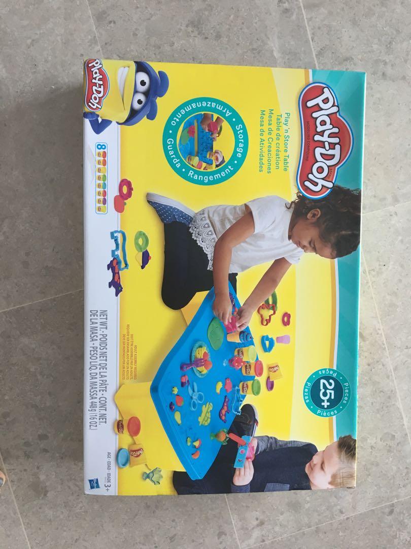 play doh play n store table