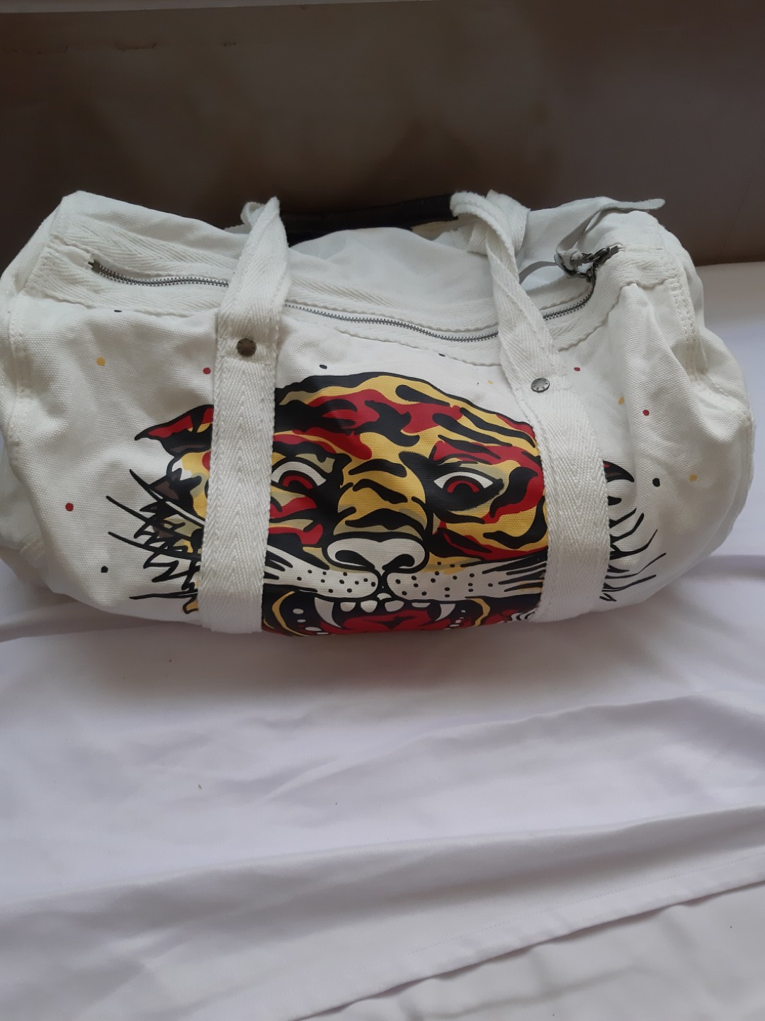 ed hardy duffle bag