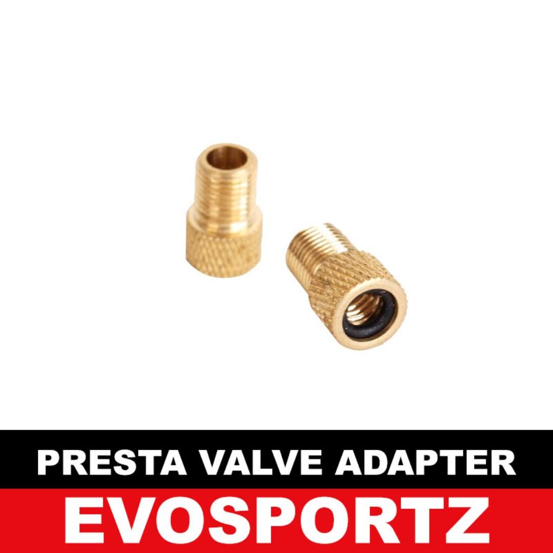 schrader to presta valve adaptor