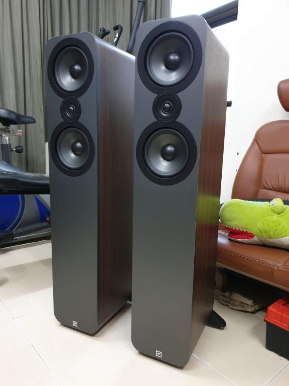 Q Acoustics 3050 Floorstanding Speakers (Pair), Audio, Soundbars