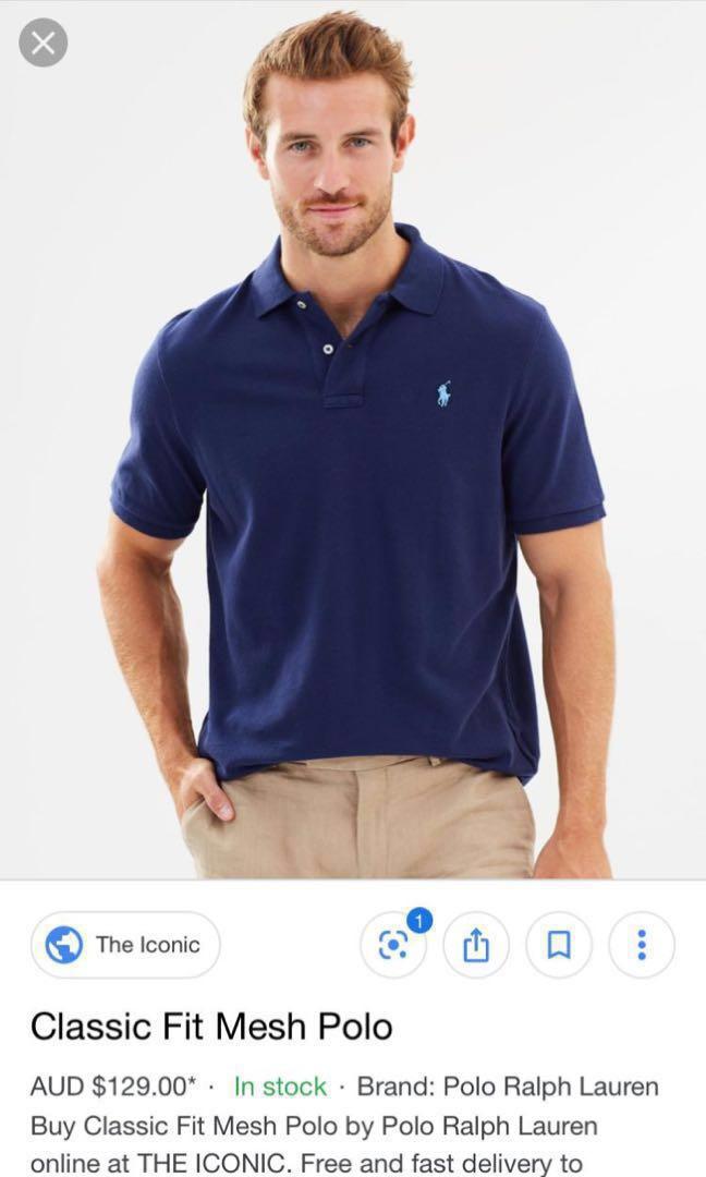 Classic Fit Mesh Polo by Polo Ralph Lauren Online