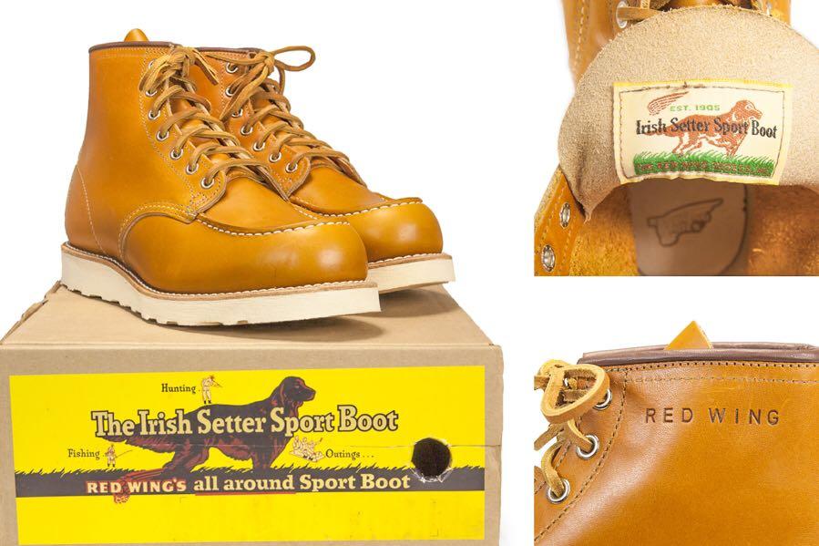 red wing irish setter rubber boots