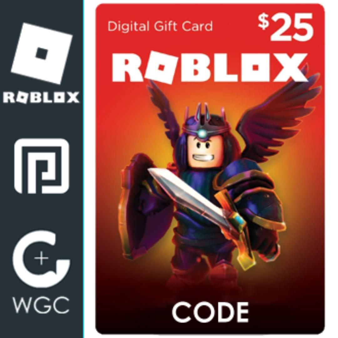 Roblox Gift Cards 10 50 Digital Code Tickets Vouchers Store Credits On Carousell - robux gift card philippines