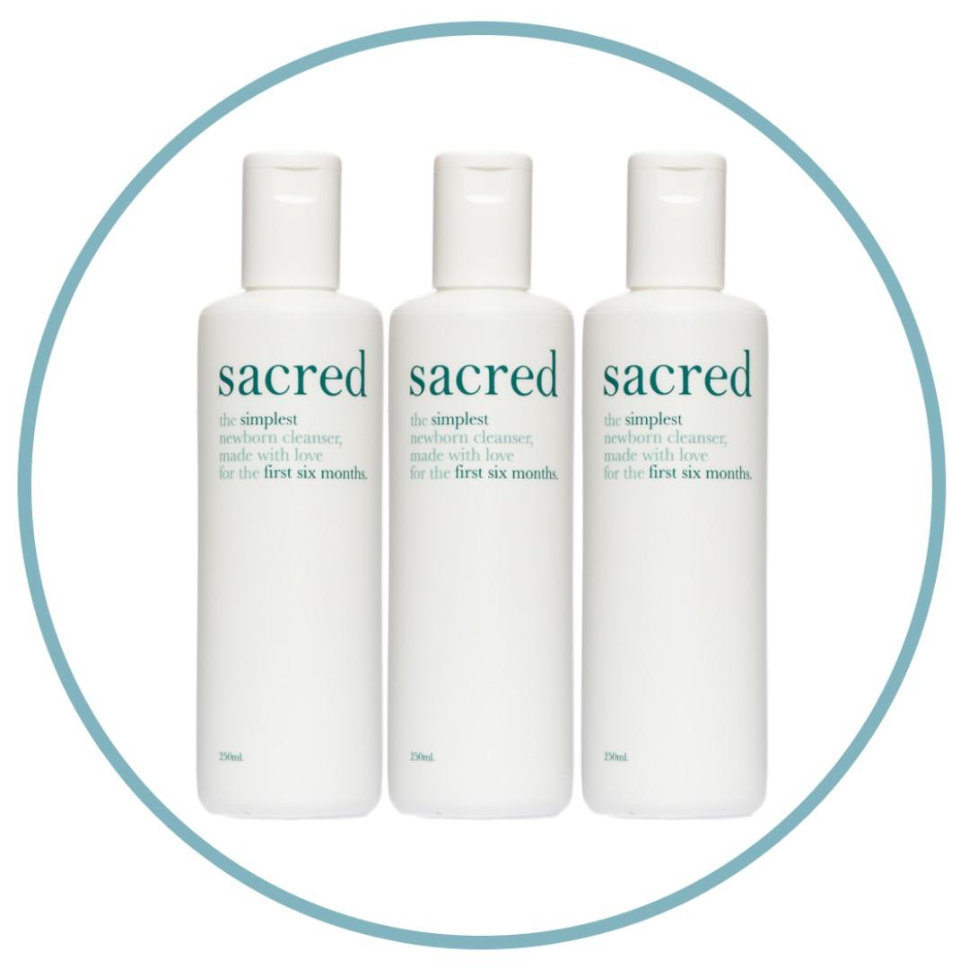 sacred newborn cleanser