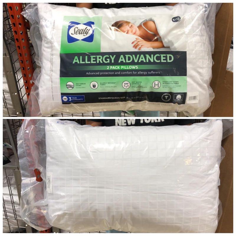 Sealy allergy 2025 advanced pillow