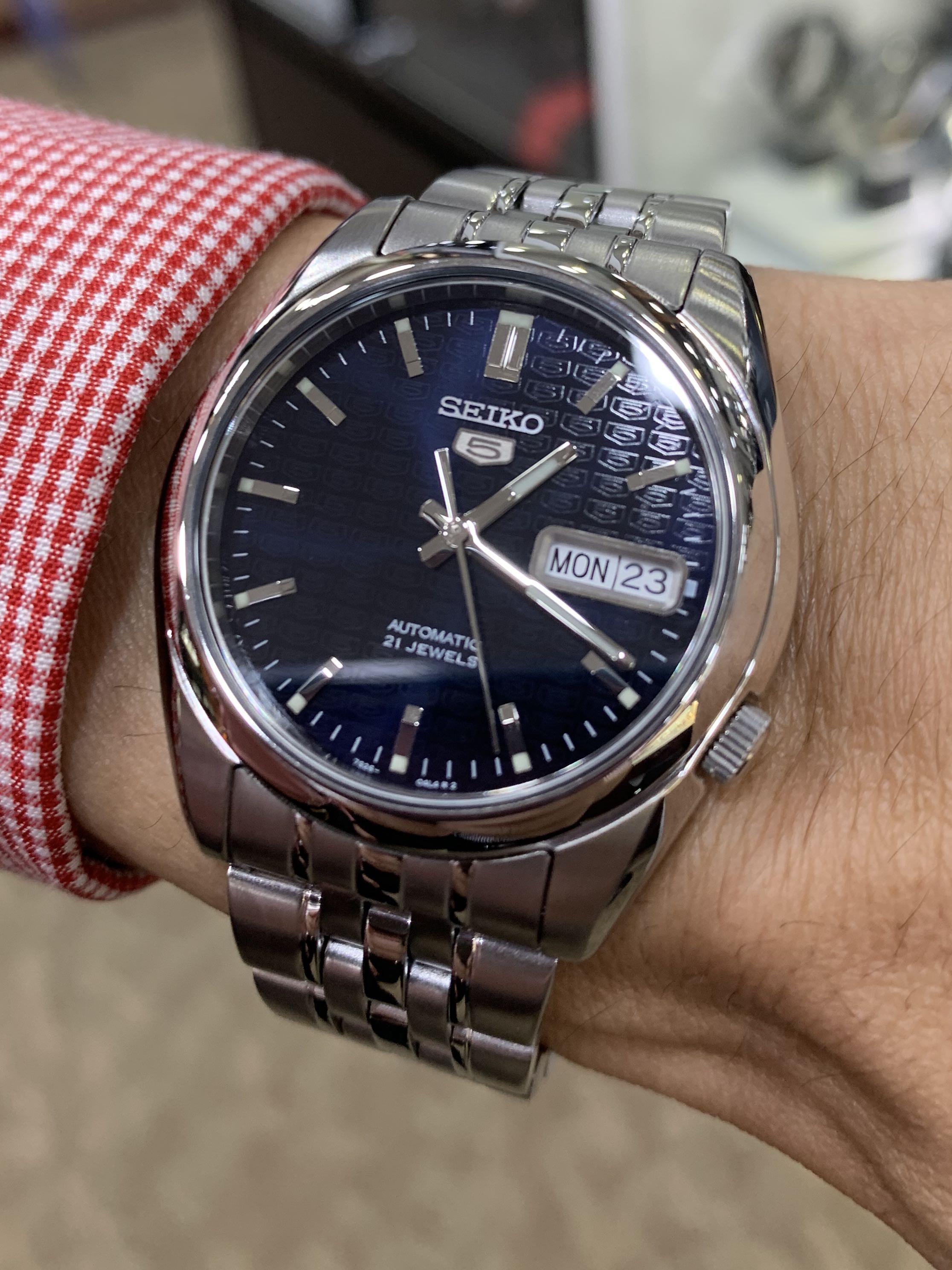Seiko 5 Computer Face Dial Luxury Watches on Carousell