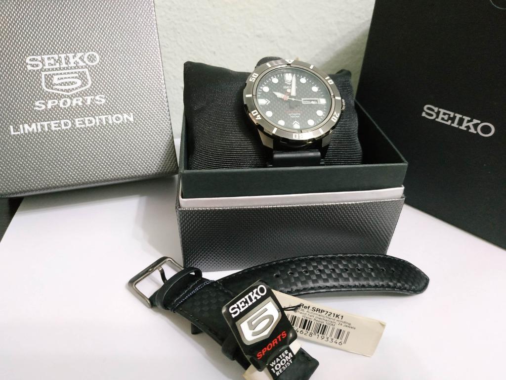 Seiko 5 Sports Automatic 100M LIMITED EDITION SRP721K1 Men s