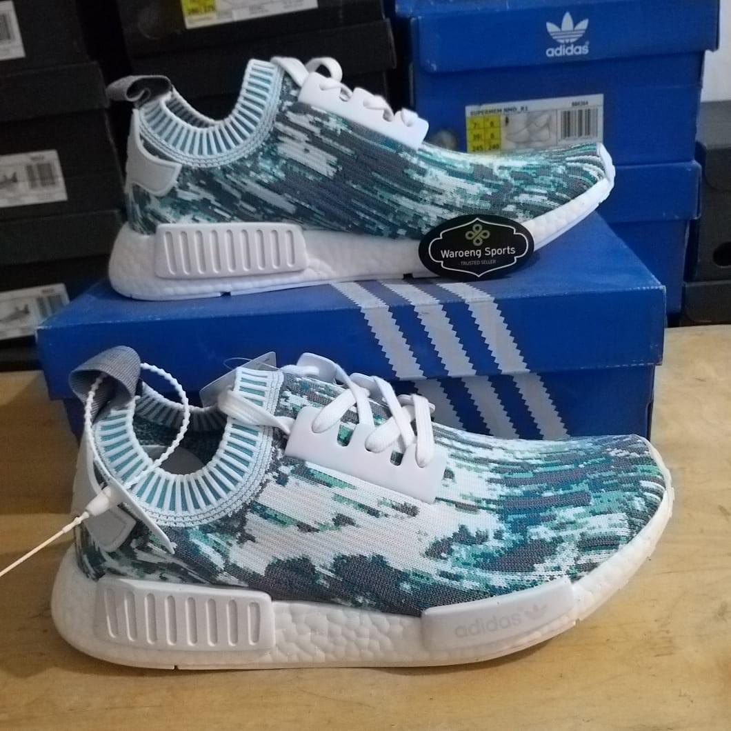 Sepatu Adidas Supermem NMD R1 Datamosh BB6364 BNIB PREMIUM QUALITY
