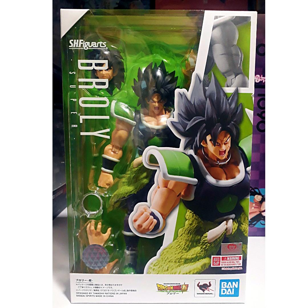 Sh Figuarts Shf Dragon Ball Super Movie Broly Toys Games Bricks Figurines On Carousell