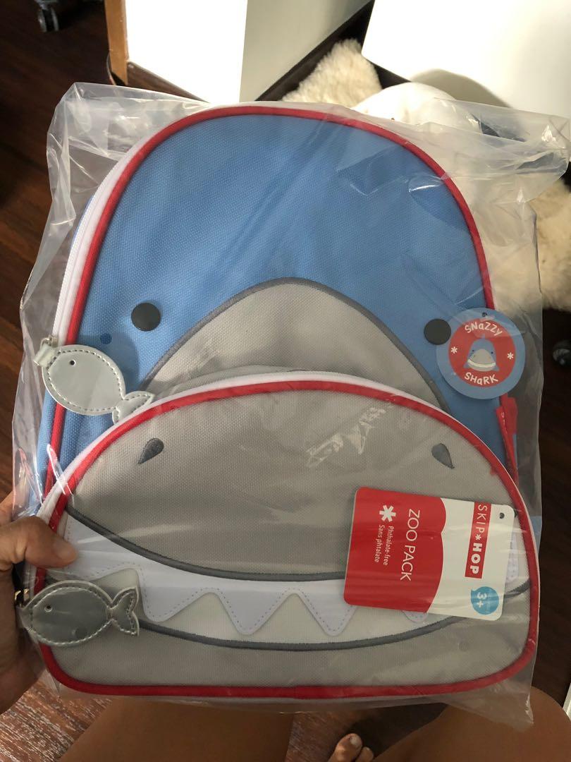 Skip hop shark backpack clearance