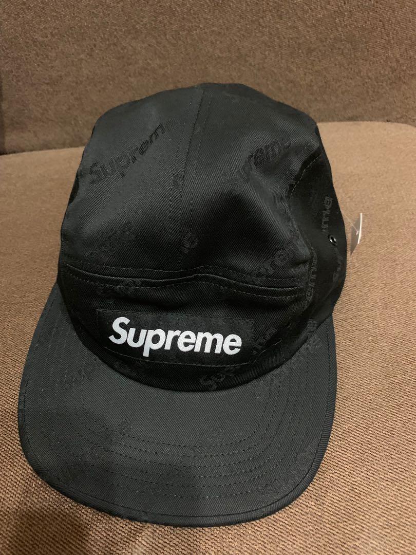 Supreme - Jacquard Logos Twill Camp Cap - 帽子