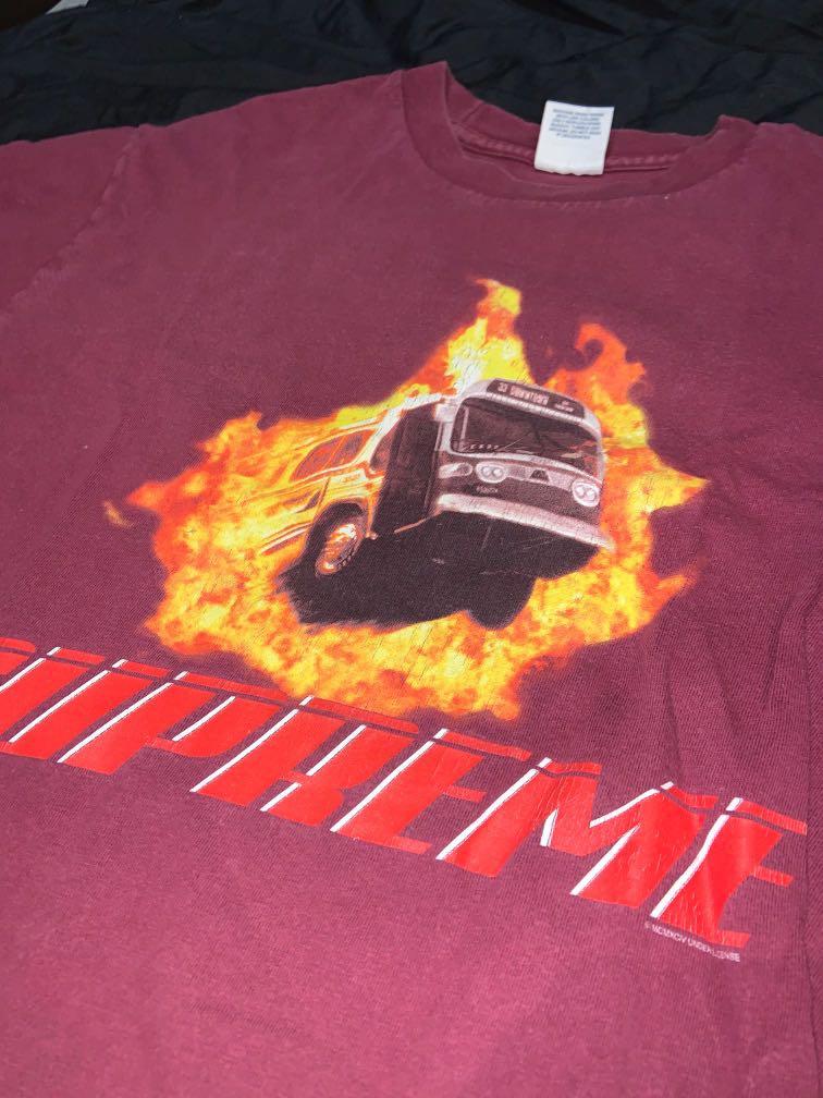 Supreme bus tee shop