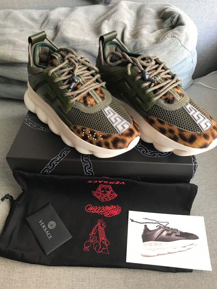 gucci chain reaction sneakers