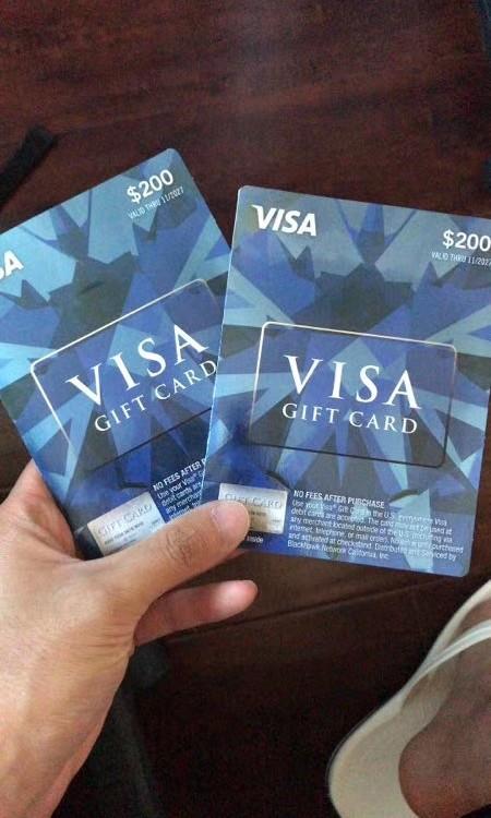 Visa Gift Card Us Entertainment Gift Cards Vouchers On Carousell
